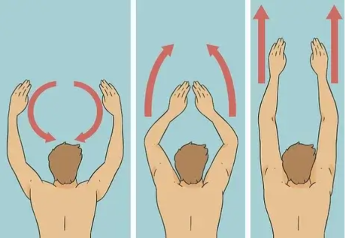 Động tác tay khi bơi ếch cho người mới